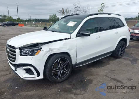 2024 Mercedes-Benz Gls 450 4Matic из США, поврежденный, VIN 4JGFF5KE1RB123057